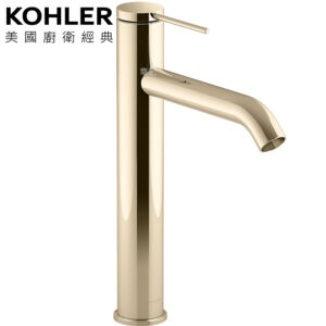 KOHLER Components 高出水口臉盆龍頭 - 法蘭金 K-77959T-4A-AF