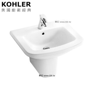 KOHLER Panache 瓷蓋面盆(60cm) K-17656K-0