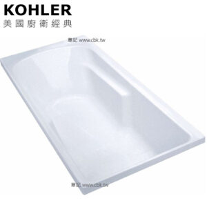 KOHLER Duo 壓克力浴缸(167cm) K-18775T-0