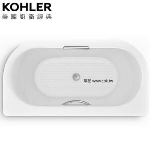 KOHLER Volute 鑄鐵浴缸(150cm) K-20613T-GR-0