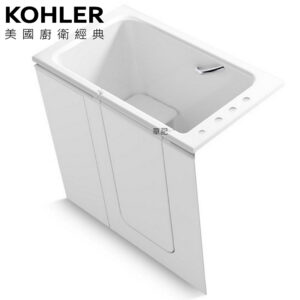 KOHLER Belay 走入式壓克力浴缸(120cm-右角位) K-29719T-RCP-0
