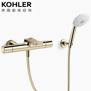 KOHLER Composed 恆溫沐浴龍頭(法蘭金) K-73110T-7-AF