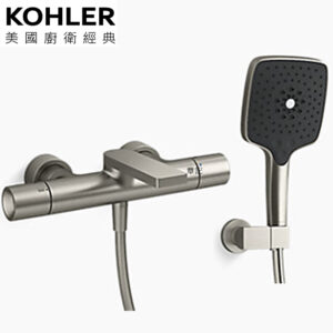 KOHLER Composed 恆溫沐浴龍頭(羅曼銀) K-73110T-7-BN