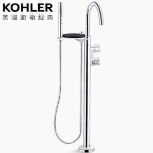 KOHLER Components 落地式浴缸龍頭含軸心 K-77984T-4-CP