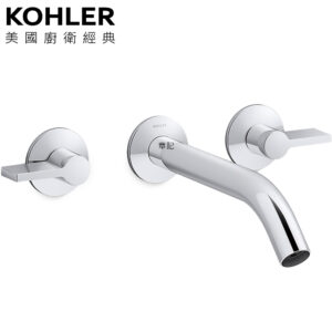 KOHLER Components 附牆浴缸龍頭含預埋軸心 K-78014T-4-CP