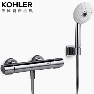 KOHLER Avid 恆溫沐浴龍頭(鈦空銀) K-97384T-9-TT