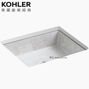 KOHLER Empress Bouquet 下嵌藝術盆(50.2cm) K-14275-SMC-0