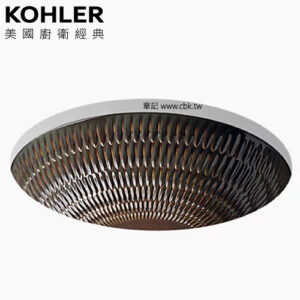 KOHLER Derring 波紋下嵌圓臉盆(44.2cm) K-17889-RL-RB2