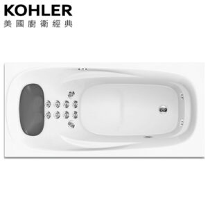 KOHLER Karess嵌入式按摩浴缸(170cm) K-76442TW-NW-0