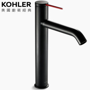 KOHLER Components 高腳臉盆龍頭(曼聯限量版-紅色把手) K-77959T-4AMU-BLR