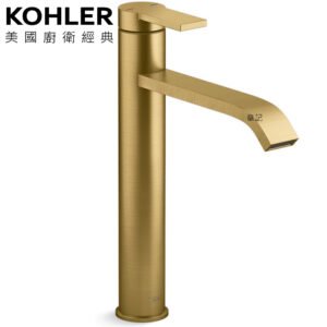 KOHLER Components 高腳臉盆龍頭(摩登金) K-EX28097T-4-2MB