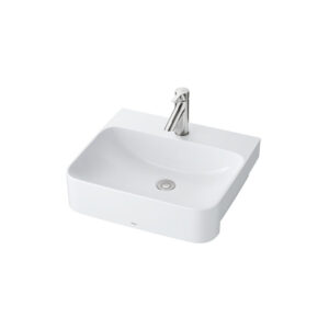 TOTO  LW1315CBTW 半嵌式臉盆