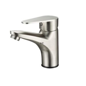 國產不鏽鋼單孔面盆龍頭  A-8435