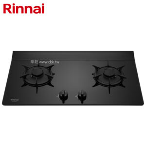 林內牌Rinnai檯面式彩焱玻璃雙口爐 RB-L2610G(B)【送免費標準安裝】
