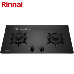 林內牌Rinnai智能連動檯面式彩焱玻璃雙口爐 RB-L2680G(B)【送免費標準安裝】