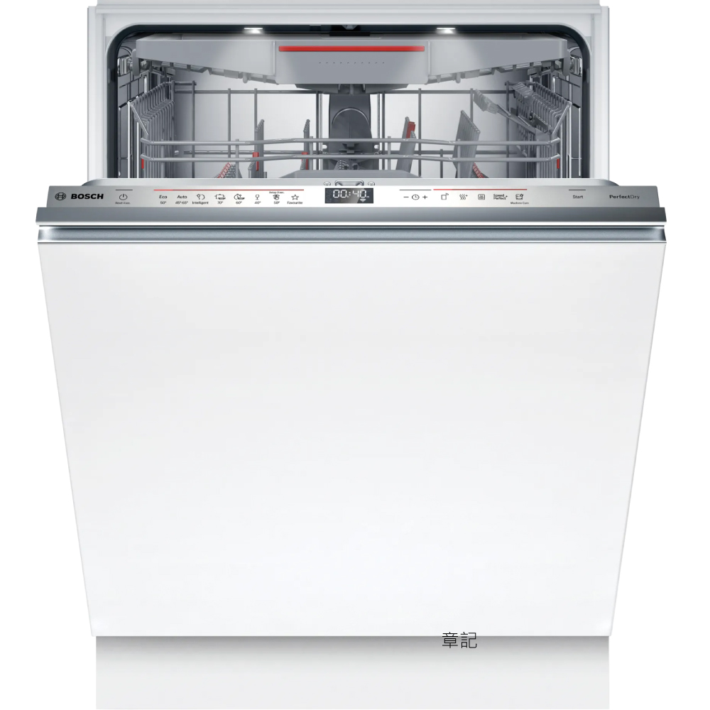 BOSCH 6系列全嵌式洗碗機(沸石烘乾) SMV6YCX05E 【全省免運費宅配到府】