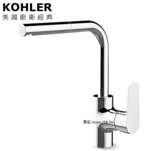 ★ 永續美學優惠 ★ KOHLER Aleo 伸縮廚房龍頭 K-99175T-4E2-CP