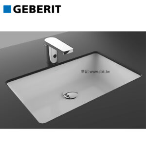 瑞士GEBERIT Variform 下嵌檯面盆(60cm) 117.003.00.1