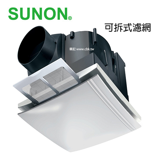 SUNON建準側吸濾網換氣扇 BVT21A006