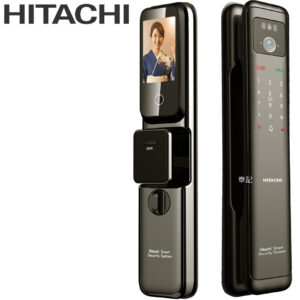 HITACHI日立微光夜視全彩300萬畫素貓眼電子鎖 HIT-FY10-T (含安裝)