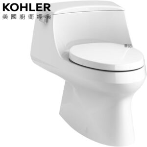 ★ 廚衛升級優惠 ★ KOHLER San Raphael 五級旋風馬桶(不含馬桶蓋/管路隱藏版) K-3722T-HC-0
