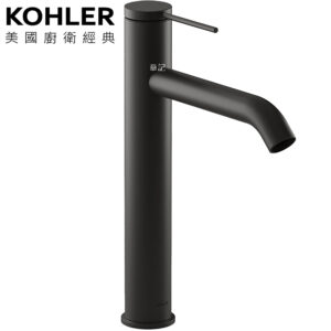 KOHLER Components 高腳臉盆龍頭(霧黑) K-77959T-4A-BL