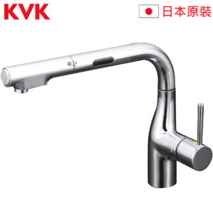 KVK 廚房單槍伸縮混合龍頭(110V感應式) KM6111EC-G
