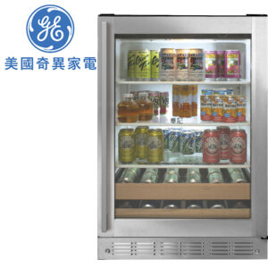 美國GE奇異Monogram 嵌入式抗UV數位紅酒飲料櫃 / 126罐10瓶 ZDBR240NBS【全省免運費宅配到府】