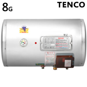 電光牌TENCO 8加侖電能熱水器(橫掛式) ES-92B008F