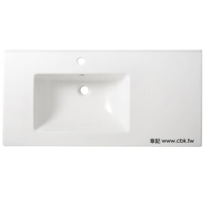 電光牌TENCO一體式檯面盆(101cm) L-1720A2